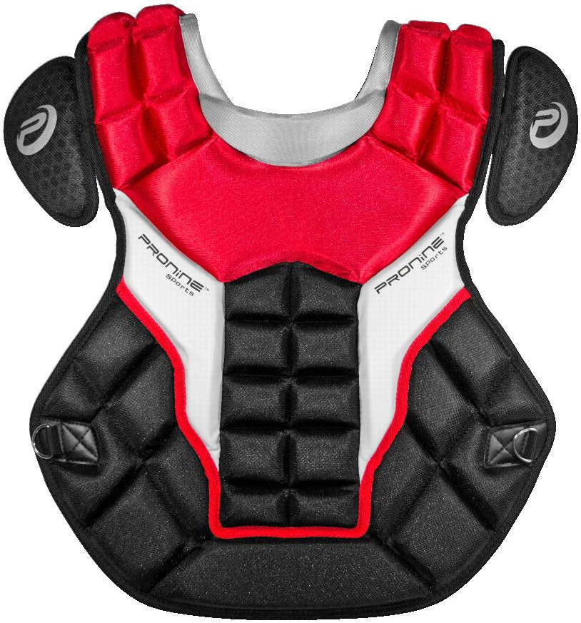 Baseball ProNine ACP Armatus Catcher's Chest Protector - Red 3 Baseball ProNine ACP Armatus Catcher's Chest Protector - Red
