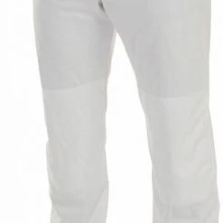 Martin Sports Martin BPHEM Open Bottom Baggy Cut Baseball Pant - White