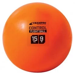 Champro CBB91 Control Flight Ball (size 15 Oz 9") - Orange