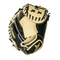 All-Star Pro-Elite JR 31.50" CM3000BTJR Catcher's Mitt - Tan Black Baseball