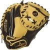 All-Star Pro-Elite Series 33.50" CM3000SBT-1 Catcher's Mitt - Tan Black