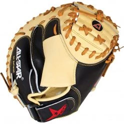 Baseball All-Star Pro Series 35.00" CM3100BT Catcher's Mitt - Tan Black