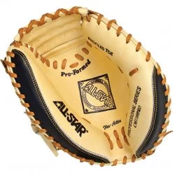 Baseball All-Star Pro Series 35.00" CM3100BT Catcher's Mitt - Tan Black