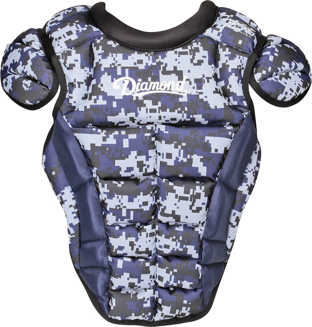 Diamond DCP-iX5-LG 16.5" Baseball Chest Protectors - Navy Camo 3 Diamond DCP-iX5-LG 16.5" Baseball Chest Protectors - Navy Camo