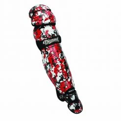 Diamond DCP-iX5 14.5" Baseball Leg Guards - Scarlet Camo