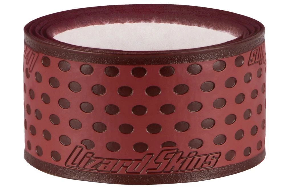 Lizard Skins Durasoft 1.8mm Bat Grip - Maroon 3 Lizard Skins Durasoft 1.8mm Bat Grip - Maroon