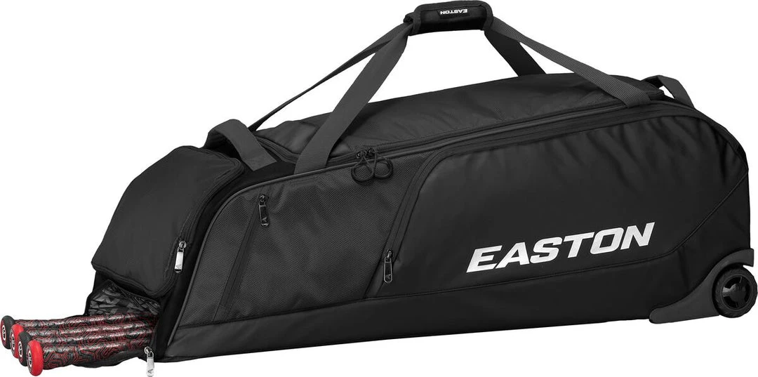 Easton Dugout Wheeled Equipment Bag - Black 3 Easton Dugout Wheeled Equipment Bag - Black