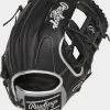 Baseball Rawlings 2022 Encore 11.50" Infield Glove EC1150-2B - Black Gray 1 Baseball Rawlings 2022 Encore 11.50" Infield Glove EC1150-2B - Black Gray
