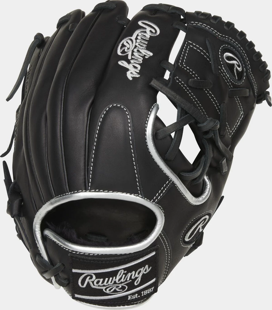 Rawlings 2022 Encore 11.75" Infield/Pitcher'S Glove EC1175-8B - Black Light Gray 3 Rawlings 2022 Encore 11.75" Infield/Pitcher'S Glove EC1175-8B - Black Light Gray