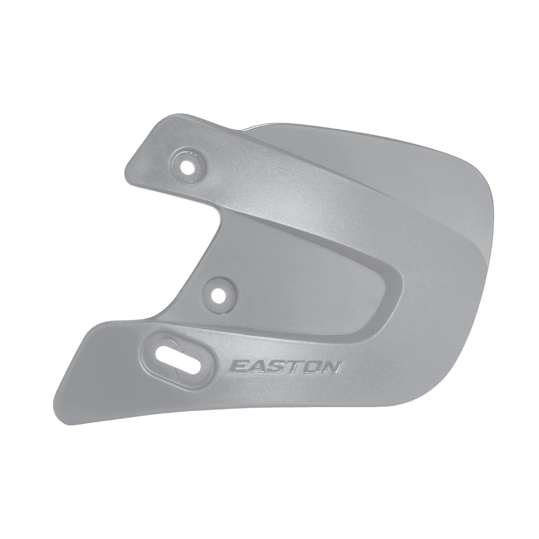 Baseball Easton Helmet Extended Jaw Guard - Light Gray 3 Baseball Easton Helmet Extended Jaw Guard - Light Gray