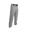 Easton Youth Rival 2 Piped Baseball Pants - Gray Black 2 Easton Youth Rival 2 Piped Baseball Pants - Gray Black