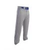 Easton Youth Rival 2 Piped Baseball Pants - Gray Royal