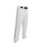 Easton Adult Rival 2 Piped Baseball Pants - White Navy