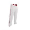 Easton Youth Rival 2 Piped Baseball Pants - White Red