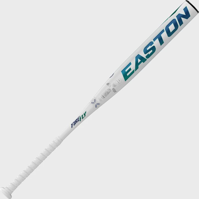 Easton 2022 Fire Fly (-12) Fastpitch Bat - White Green Baseball 5 Easton 2022 Fire Fly (-12) Fastpitch Bat - White Green Baseball