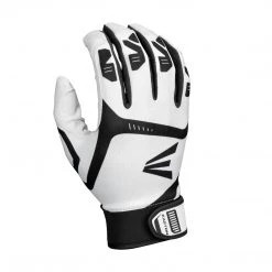 Easton Gametime Batting Gloves - White Black