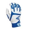 Baseball Easton Gametime Batting Youth Gloves - White Royal