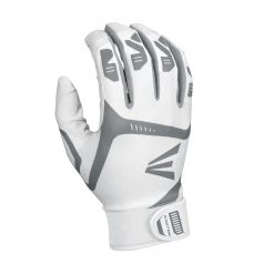 Easton Gametime Batting Gloves - White White Baseball