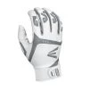 Baseball Easton Gametime Batting Youth Gloves - White White 1 Baseball Easton Gametime Batting Youth Gloves - White White