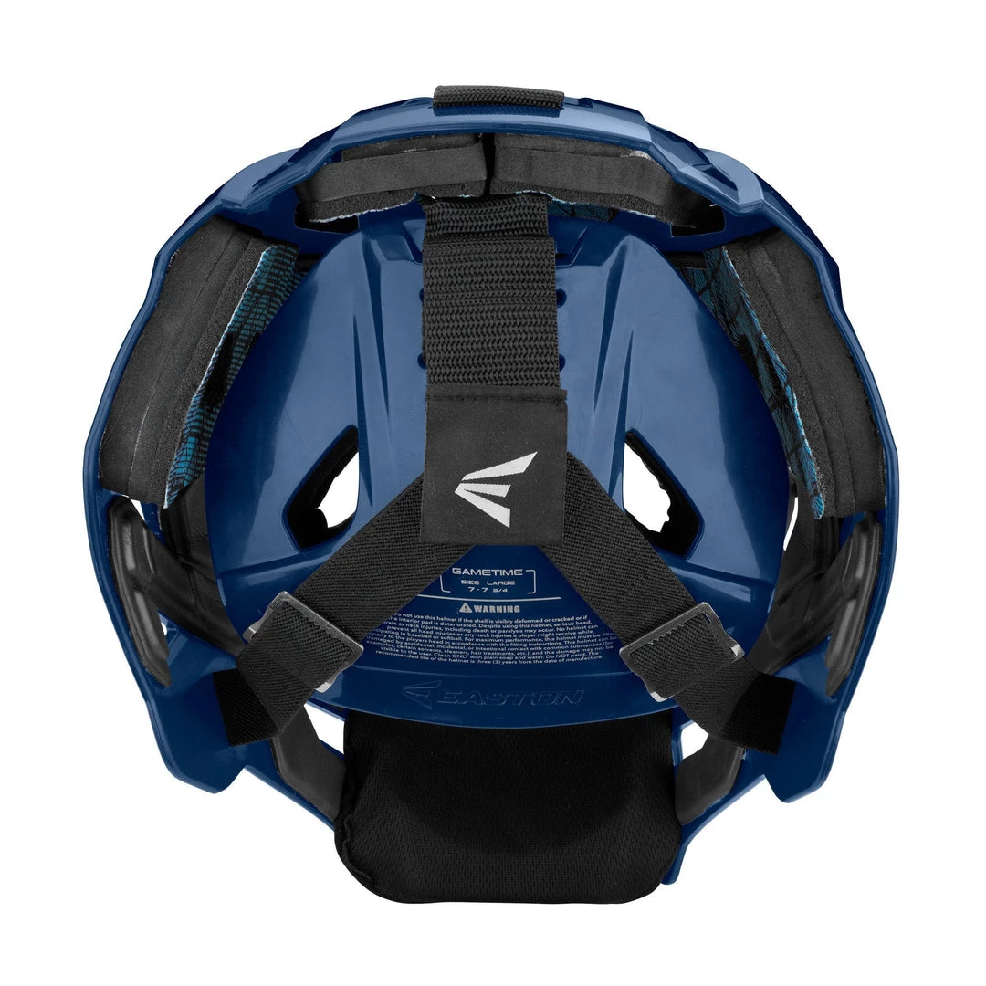 Easton Gametime Catcher's Helmet - Navy Baseball 4 Easton Gametime Catcher's Helmet - Navy Baseball