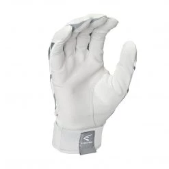 Easton Gametime Batting Gloves - White White Baseball