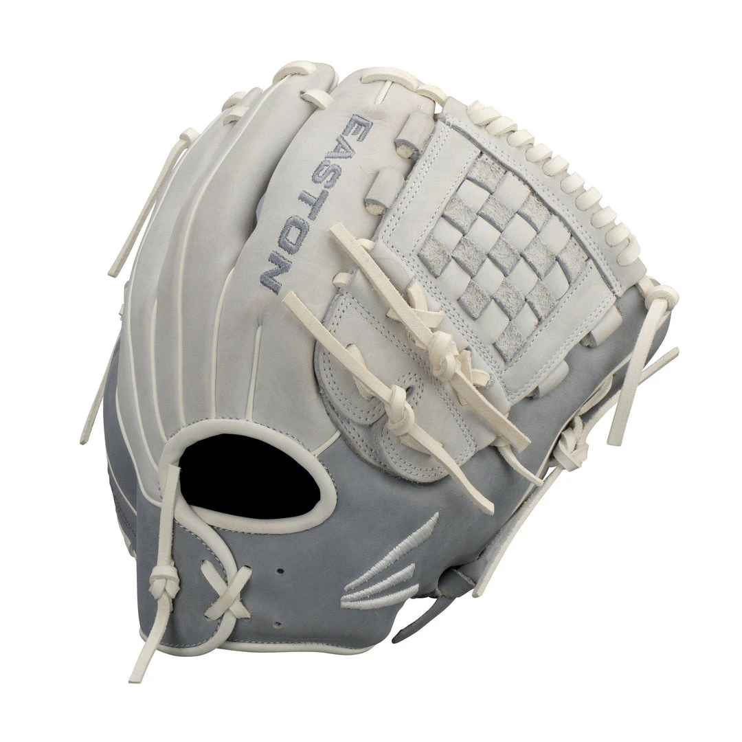 Easton Ghost Fastpitch 12.00" Infield Glove - Gray Dark Gray Softball 3 Easton Ghost Fastpitch 12.00" Infield Glove - Gray Dark Gray Softball