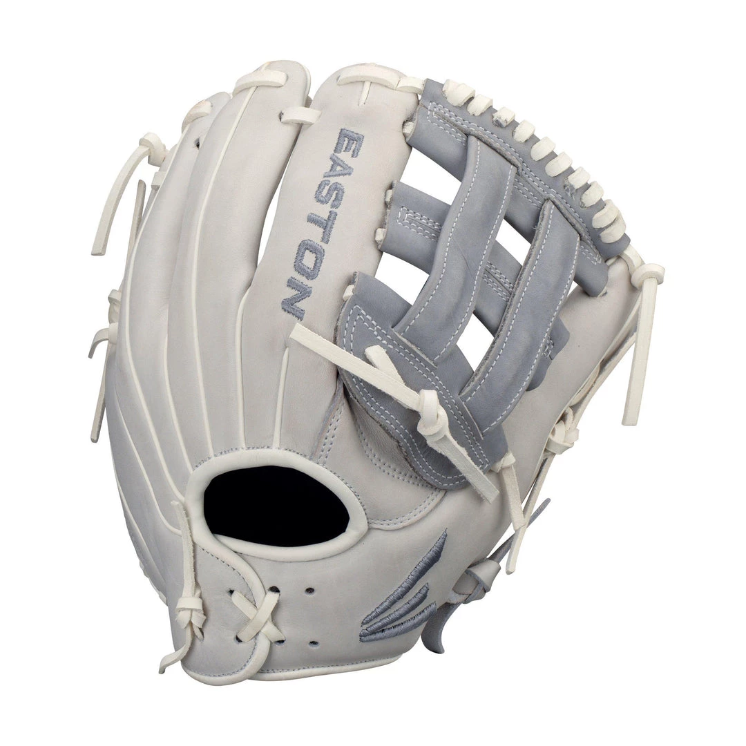 Easton Ghost Fastpitch 11.75" Infield Glove - Gray Dark Gray Softball 3 Easton Ghost Fastpitch 11.75" Infield Glove - Gray Dark Gray Softball