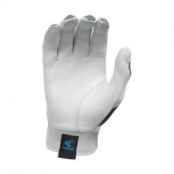 Softball Easton Ghost Fastpitch Batting Gloves - White Charcoal Gold