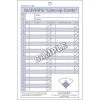Glovers Glover's Baseball Softball 24 Line-Up Cards - 1 Book 1 Glovers Glover's Baseball Softball 24 Line-Up Cards - 1 Book