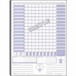Glovers Glover's Baseball Softball Scorebooks (24 Games) - 1 Ea