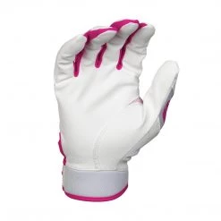 Easton Hyperlite Fastpitch Batting Gloves - White Pink