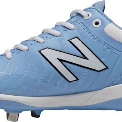Baseball New Balance L4040v5 Low Cut Metal Cleat - Columbia Blue White