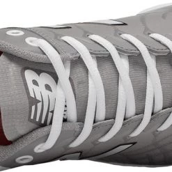 Baseball New Balance L4040v5 Low Cut Metal Cleat - Gray White