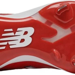 Baseball New Balance L4040v5 Low Cut Metal Cleat - Red