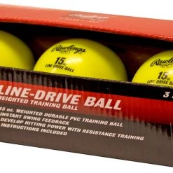 Baseball Rawlings Line-Drive Hollow Ball (3 Pk.)