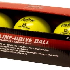Rawlings Line-Drive Training Ball (3 Pack) - Yellow Baseball