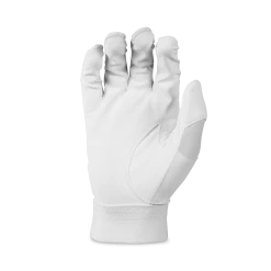 Marucci Badge Coach Pitch T-Ball Batting Glove - White Black