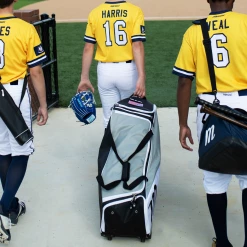 Marucci Wheeled Utility Bag - Gray White 7 Marucci Wheeled Utility Bag - Gray White