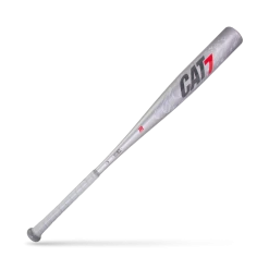 Marucci Cat7 BBCOR (-3) Bat - Silver Baseball