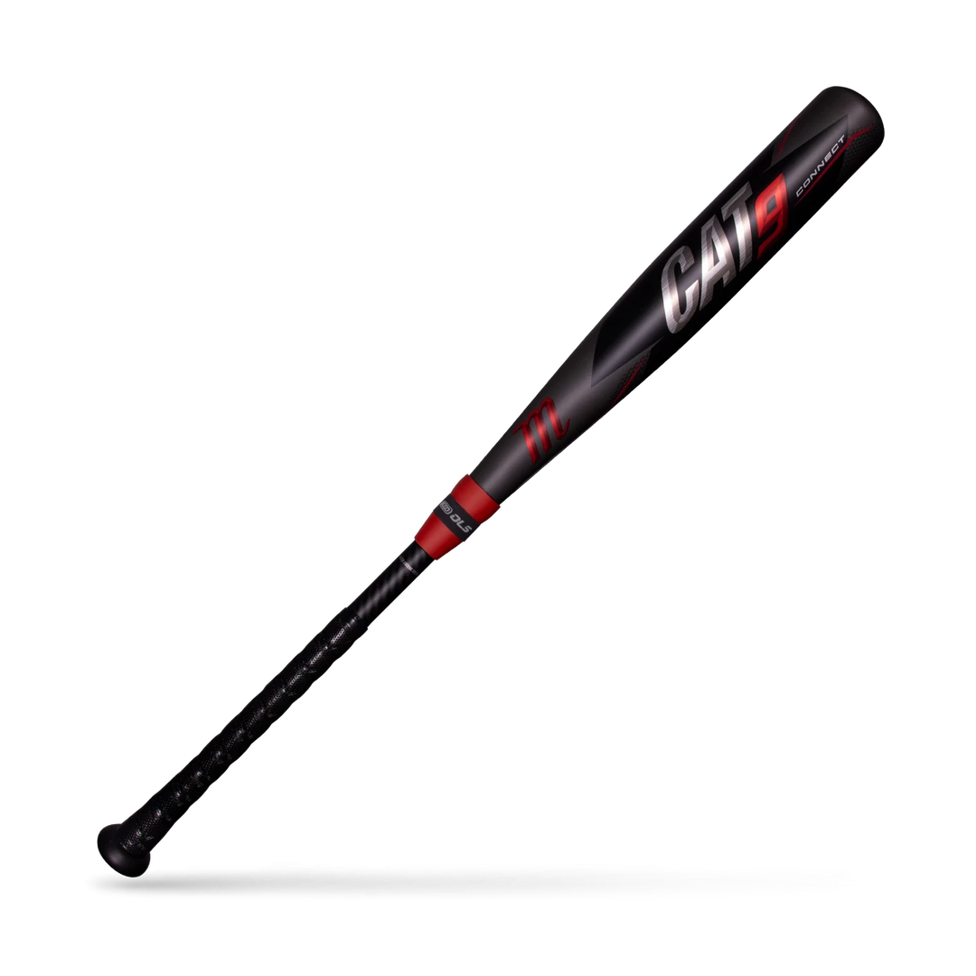 Marucci Cat9 Connect BBCOR (-3) Bat - Black Red 4 Marucci Cat9 Connect BBCOR (-3) Bat - Black Red