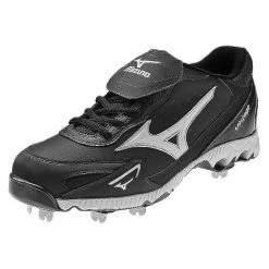 Mizuno 9-Spike Vintage G6 Low Black-White