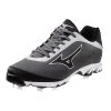 Baseball Mizuno 9-Spike Vapor Elite 7 Low Men's Metal Cleats - Grey Black