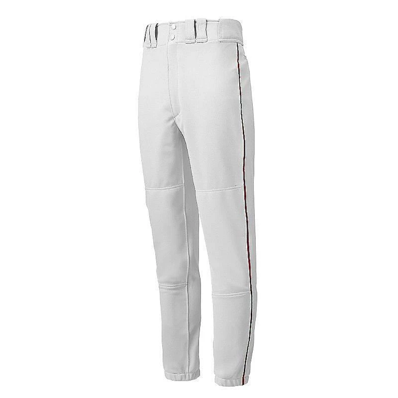 Mizuno Premier Piped Pant - White-Red Baseball 3 Mizuno Premier Piped Pant - White-Red Baseball