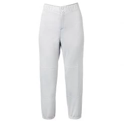 Baseball Mizuno Girls Padded Unbelted Pant - White