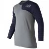 New Balance Seamless X4J Asymmetrical Shirt Left - Navy Baseball
