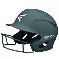 Easton Prowess Matte Helmet With Fastpitch Facemask - Charcoal Softball