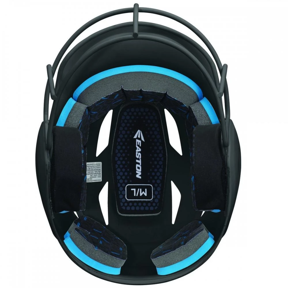 Easton Prowess Matte Helmet With Fastpitch Facemask - Black Softball 5 Easton Prowess Matte Helmet With Fastpitch Facemask - Black Softball