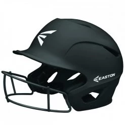 Easton Prowess Matte Helmet With Fastpitch Facemask - Black Softball