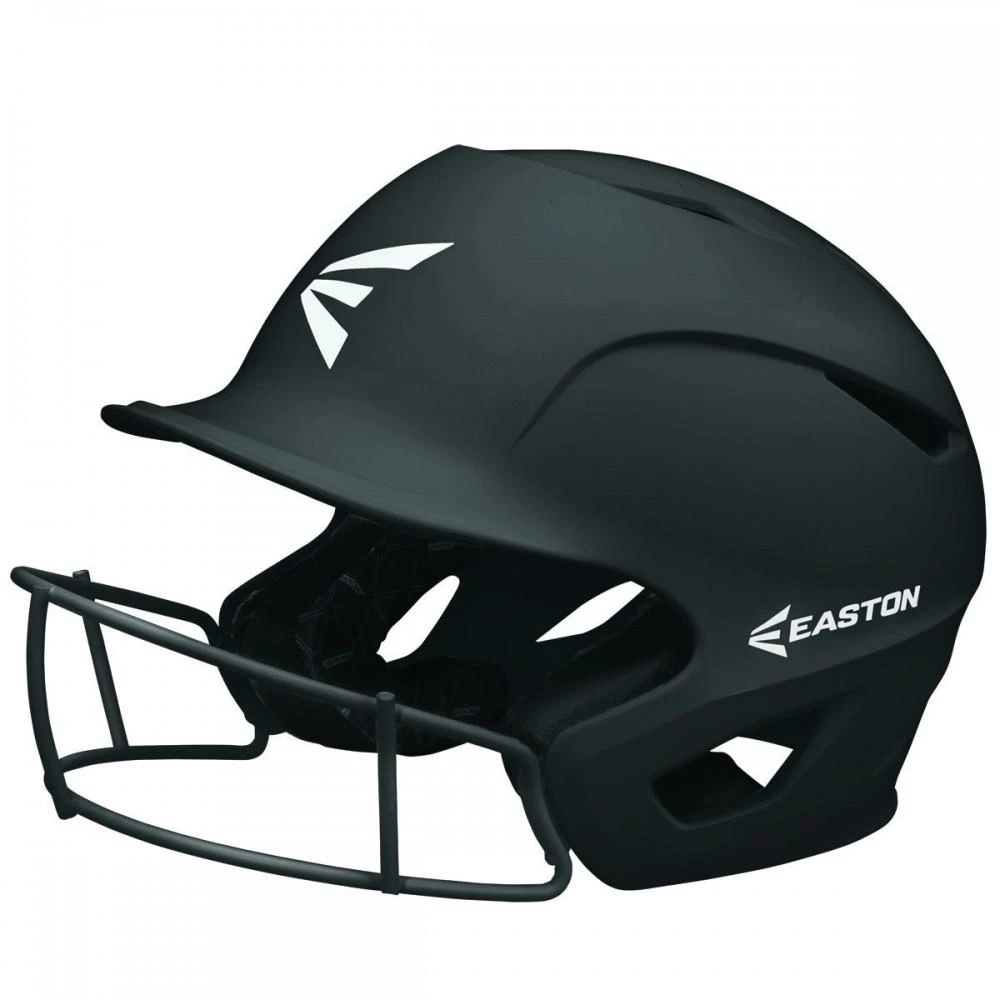 Easton Prowess Matte Helmet With Fastpitch Facemask - Black Softball 3 Easton Prowess Matte Helmet With Fastpitch Facemask - Black Softball