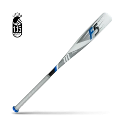 Marucci F5 Sr League (-10) Sr League 2 3/4" Bat - Gray Royal